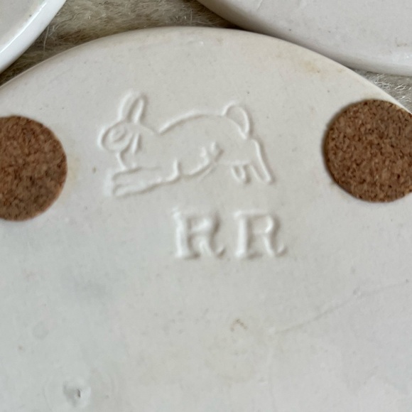 3 Ceramic Coasters - Picture 9 of 12